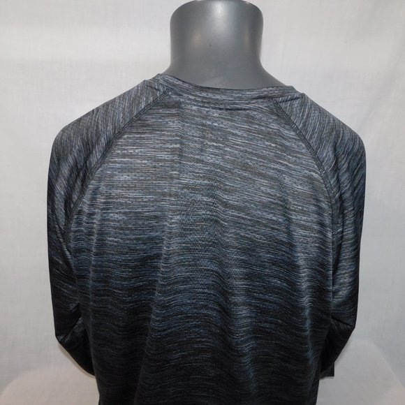 HEAD Mens L Black gray Long Sleeve Activewear Crewneck Shirt - Picture 8 of 9